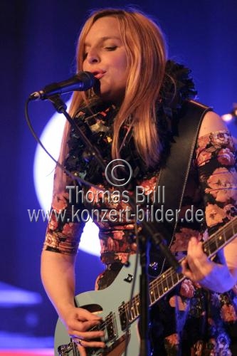 Deutsche Musikerin Judith Holofernes gastiert auf ihrer 